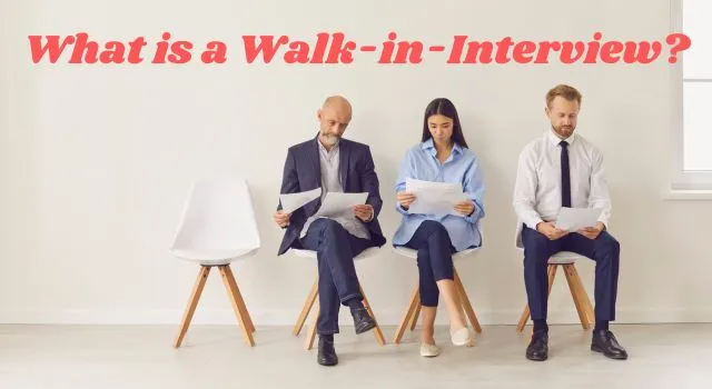 3 job seeker preparing for walk in interview in UAE