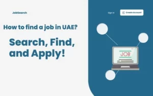how to find job in the UAE